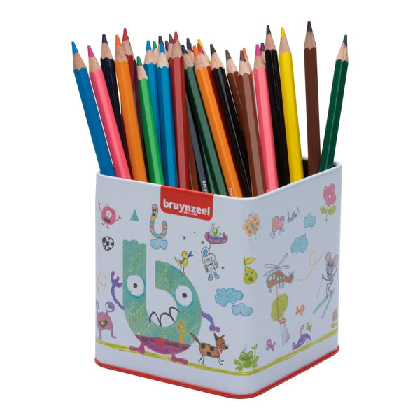 Bruynzeel Super colour pencil tin | 60 colours