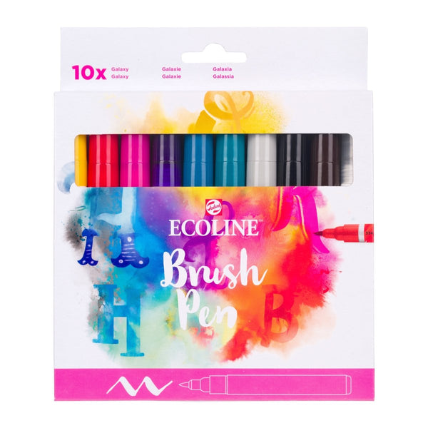 Ecoline Brush Pen set Galaxy | 10 colours