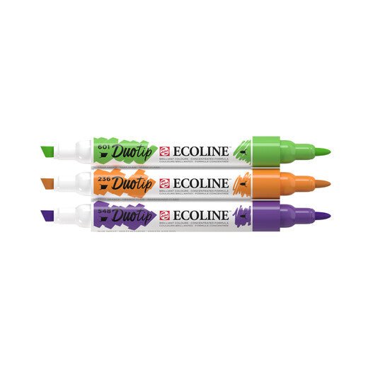 Ecoline Duotip marker set Secondary | 3 colours