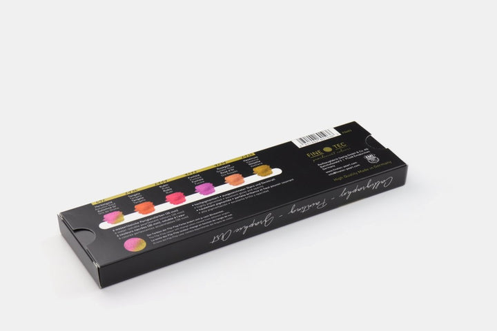 FINETEC® Pearlescent watercolour set Warm | 6 colours