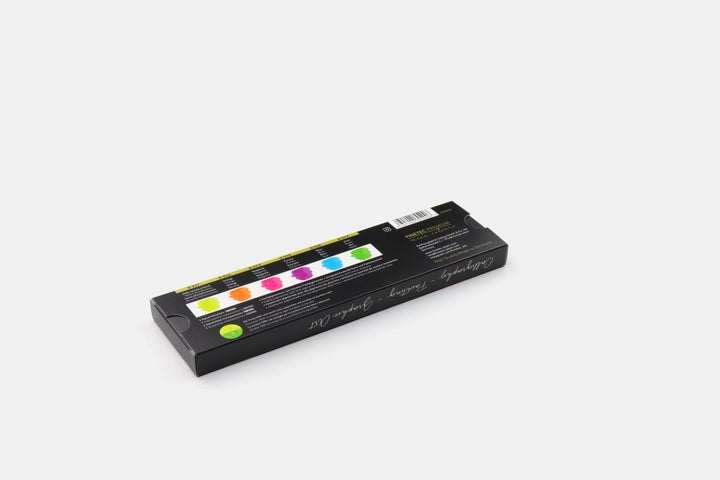 FINETEC® Premium watercolour set Neon | 6 colours