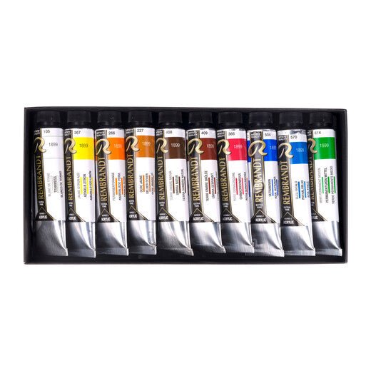 Rembrandt Acrylic colour landscape set | 10 x 40 ml