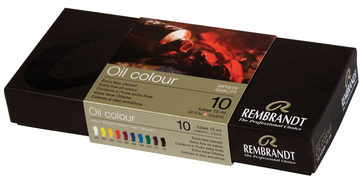 Rembrandt Oil colour basic set | 10 x 15 ml