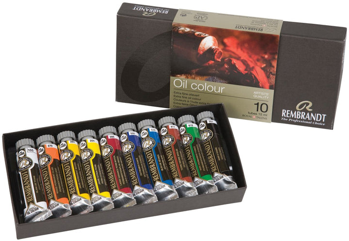 Rembrandt Oil colour basic set | 10 x 15 ml