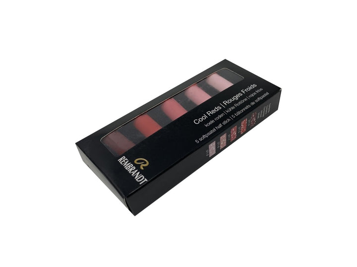 Rembrandt Soft pastel set Cool Reds | 5 half pastels