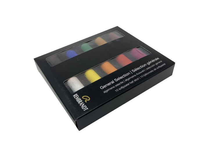 Rembrandt Soft pastel set General Selection | 10 half pastels