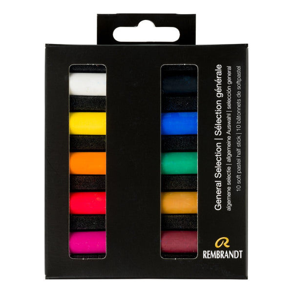 Rembrandt Soft pastel set General Selection | 10 half pastels