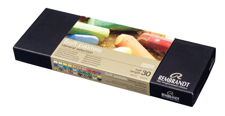 Rembrandt Soft pastel set General Selection | 30 half pastels