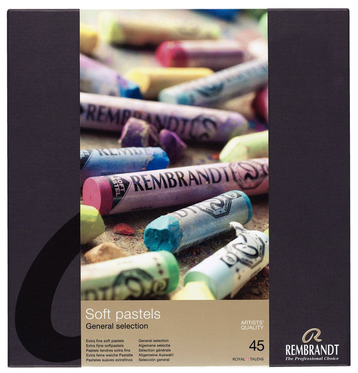 Rembrandt Soft pastel set General Selection | 45 whole pastels