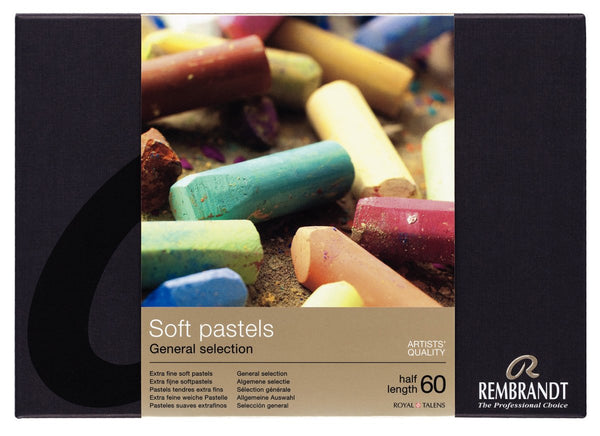 Rembrandt Soft pastel set General Selection Deluxe | 60 half pastels