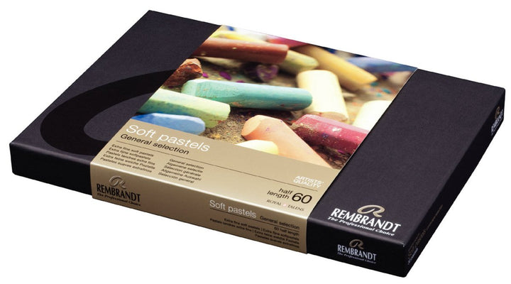 Rembrandt Soft pastel set General Selection Deluxe | 60 half pastels