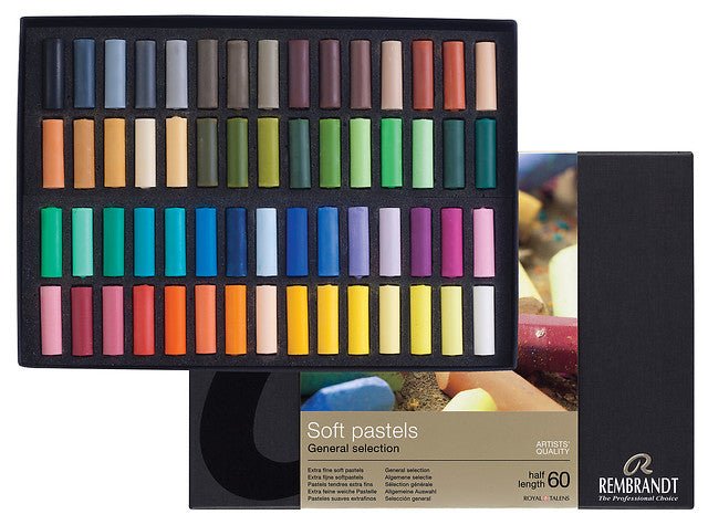 Rembrandt Soft pastel set General Selection Deluxe | 60 half pastels