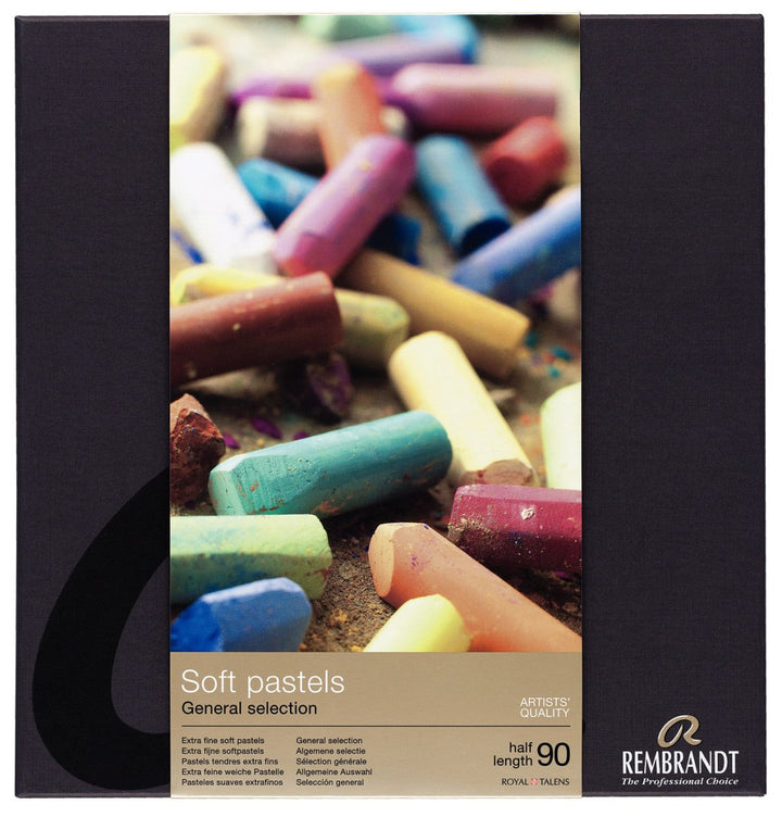 Rembrandt Soft pastel set General Selection Professional | 90 half pastels