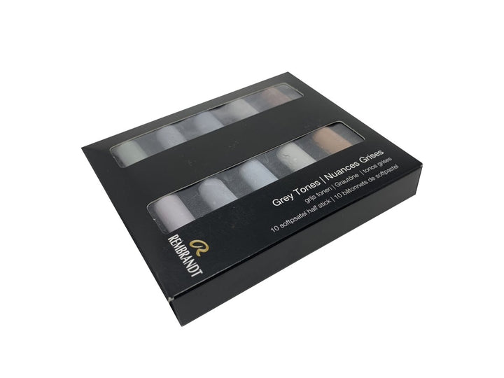 Rembrandt Soft pastel set Grey Tones | 10 half pastels