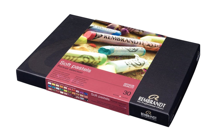 Rembrandt Soft pastel set Portrait Selection | 30 whole pastels