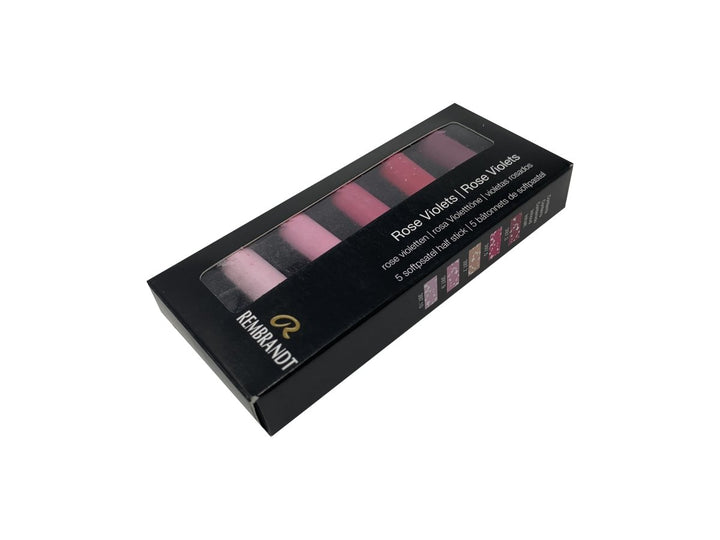 Rembrandt Soft pastel set Rose Violets | 5 half pastels