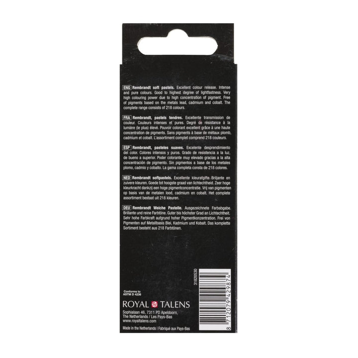 Rembrandt Soft pastel set Storm Greys | 5 half pastels