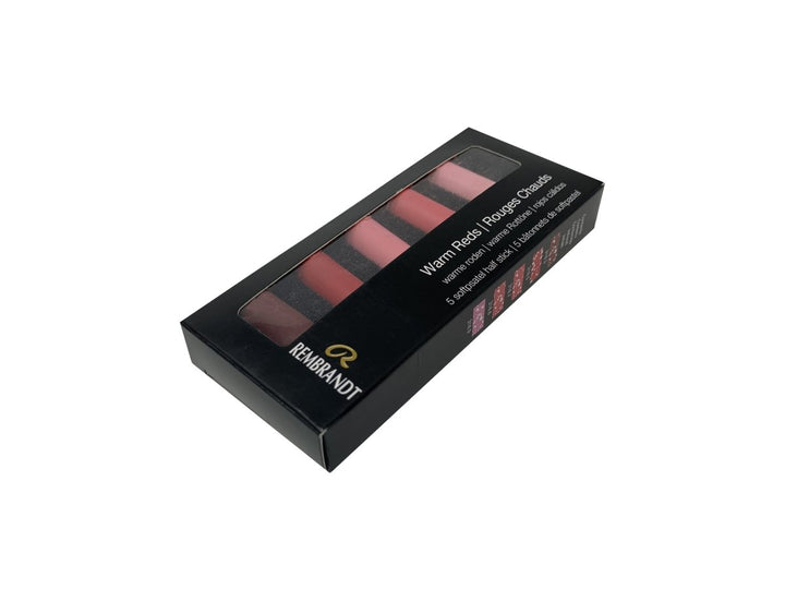 Rembrandt Soft pastel set Warm Reds | 5 half pastels