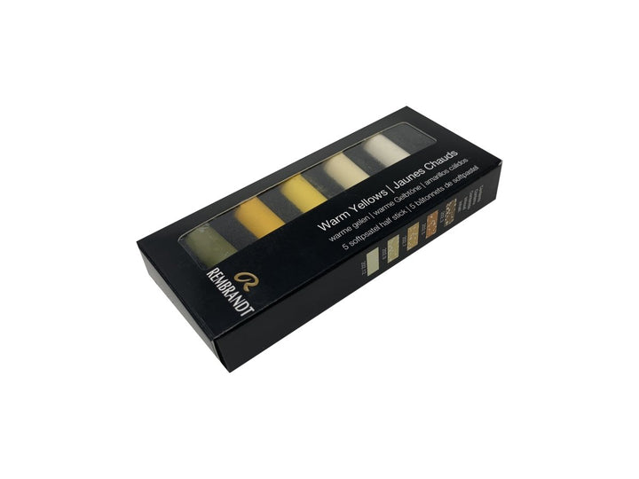 Rembrandt Soft pastel set Warm Yellows | 5 half pastels