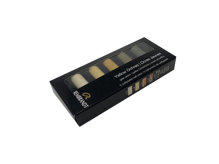 Rembrandt Soft pastel set Yellow Ochres | 5 half pastels