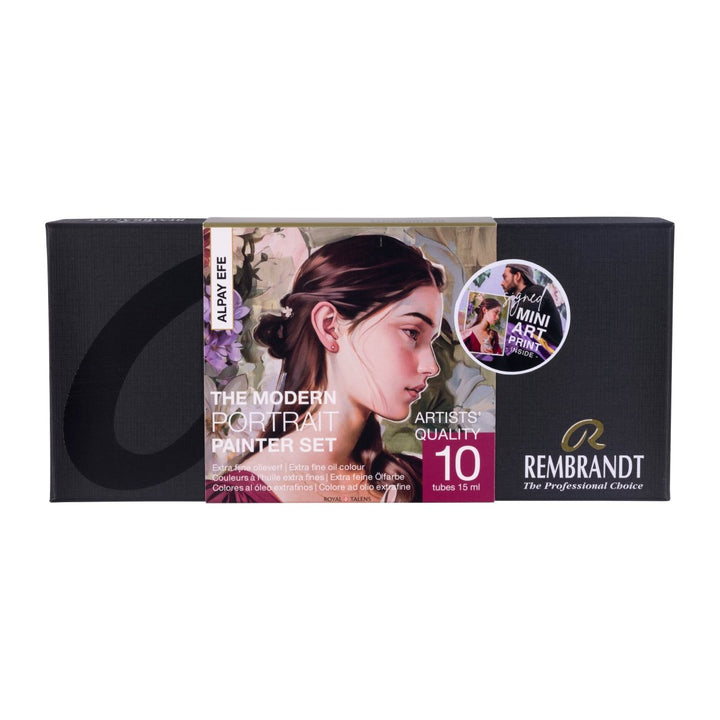 Rembrandt x Alpay Efe – The Modern Portrait Oil Colour Set | 10 x 15 ml