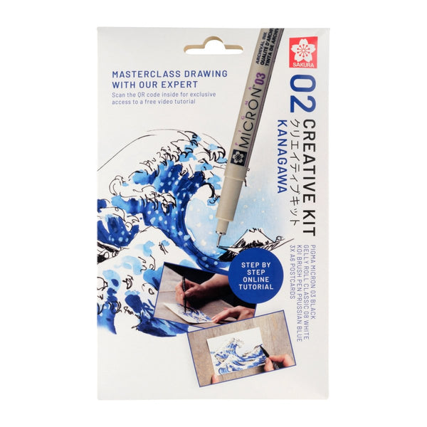 Sakura Creative Kit Great Wave of Kanagawa