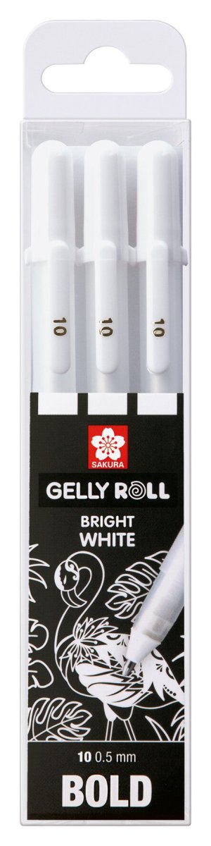 Sakura Gelly Roll set Bright White bold | 3 pens