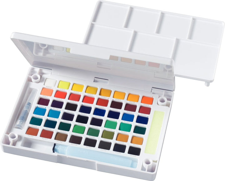 Sakura Koi Water Colors Pocket Field Sketch Box | 48 half pans