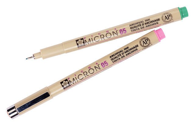 Sakura Pigma Micron 05 fineliner set | 9 colours