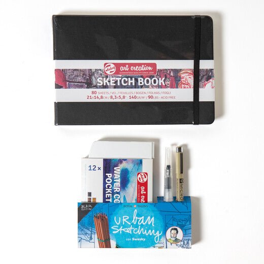 Sakura Urban sketching Set Black