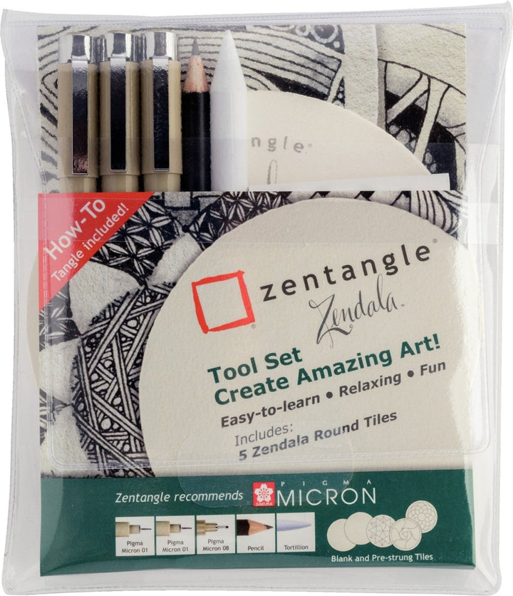 Sakura Zentangle Zendala tool set