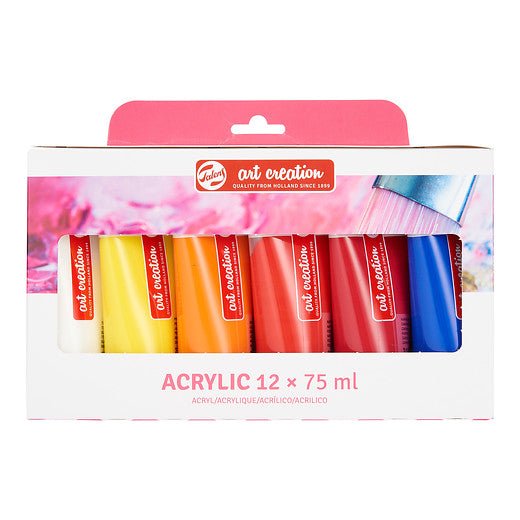 Talens Art Creation Acrylic colour set | 12 x 75 ml