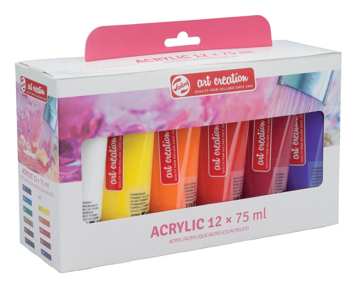 Talens Art Creation Acrylic colour set | 12 x 75 ml