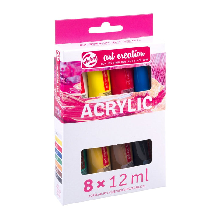 Talens Art Creation Acrylic colour set | 8 x 12 ml