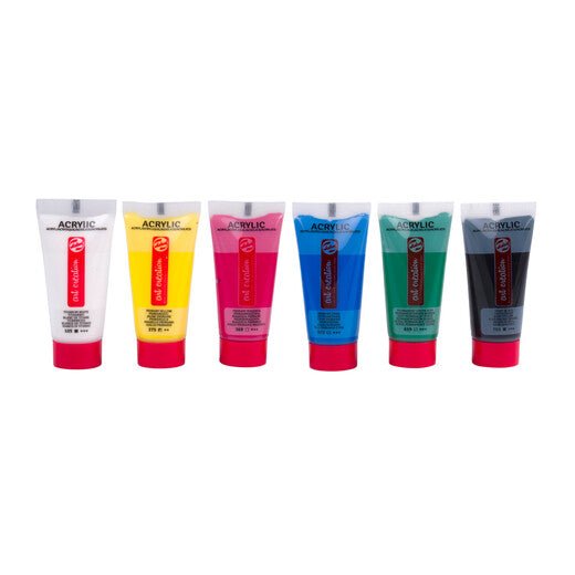 Talens Art Creation Acrylic colour set Primary | 6 x 12 ml