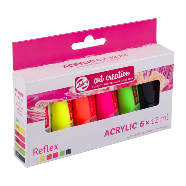 Talens Art Creation Acrylic colour set Reflex | 6 x 12 ml