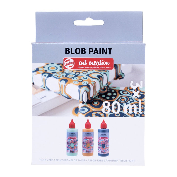 Talens Art Creation Blob Paint set Mint | 3 x 80 ml