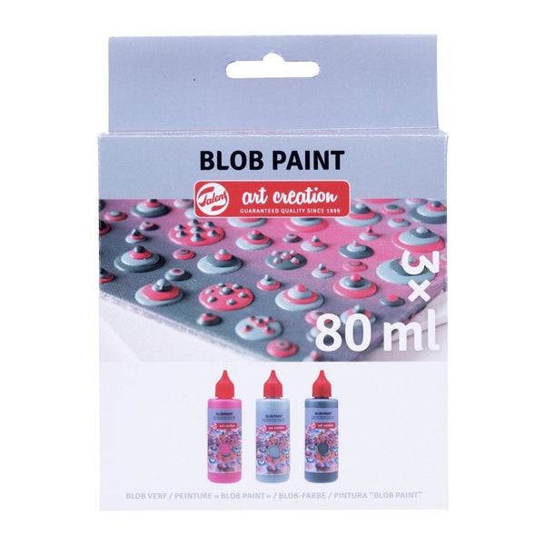 Talens Art Creation Blob Paint set Pink | 3 x 80 ml