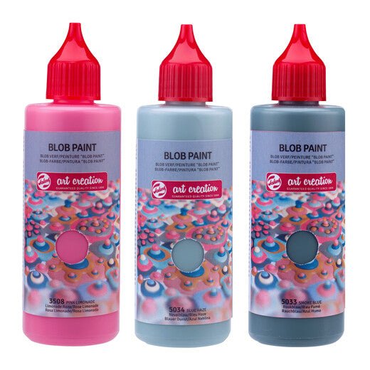 Talens Art Creation Blob Paint set Pink | 3 x 80 ml