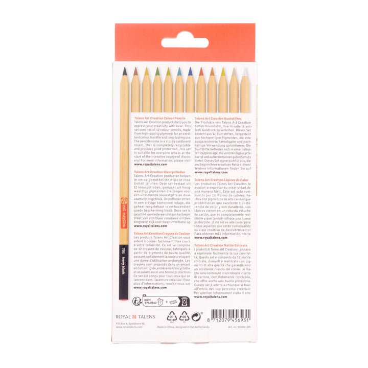 Talens Art Creation Colour pencil set | 12 colours