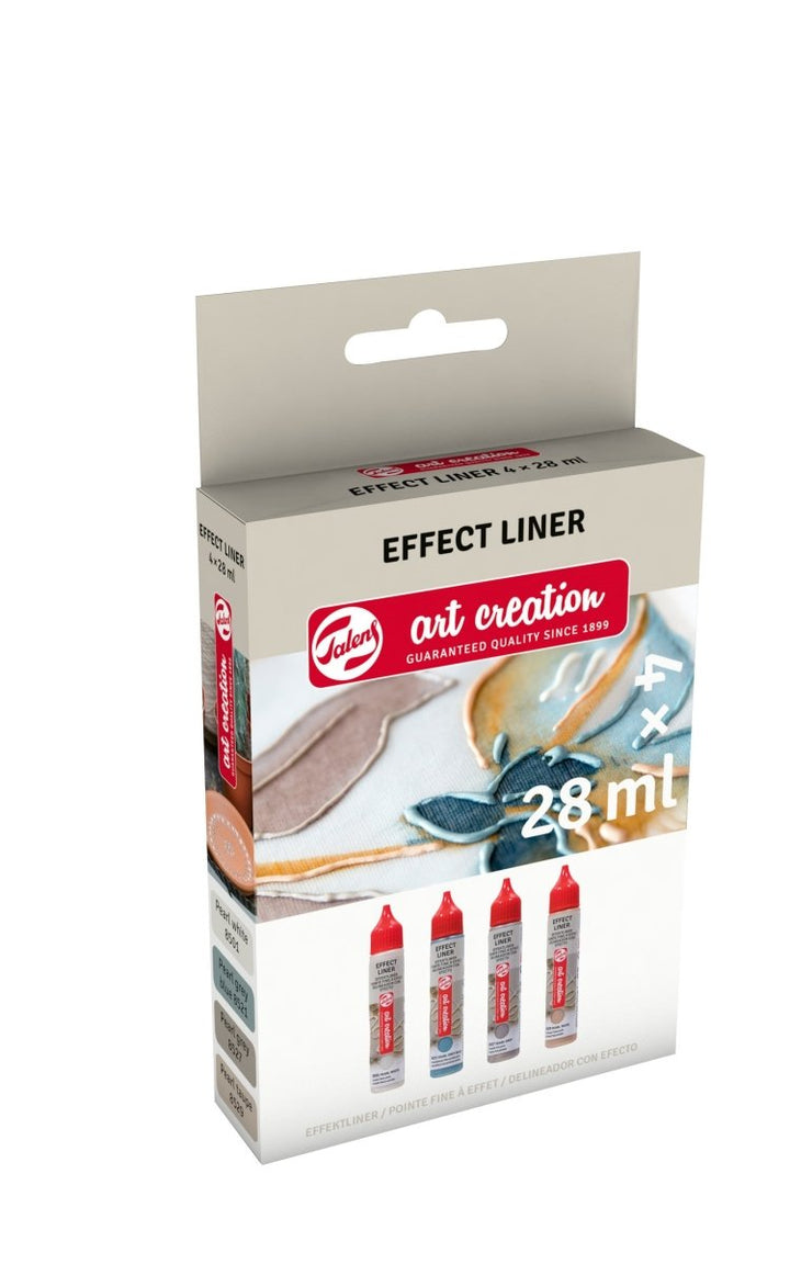 Talens Art Creation Effect Liner set Specialties Pearl | 4 x 28 ml