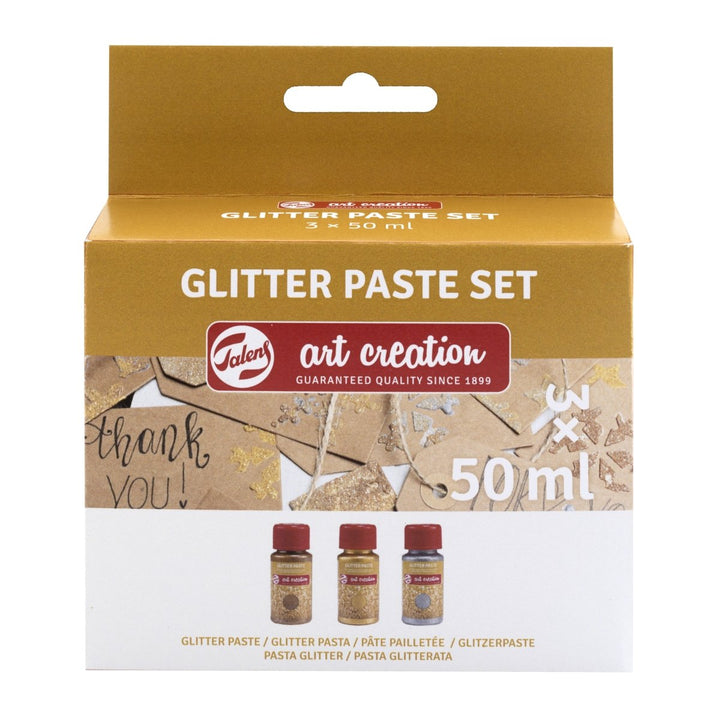 Talens Art Creation Glitter Paste set | 3 x 50 ml