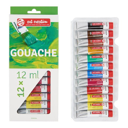 Talens Art Creation Gouache set | 12 x 12 ml