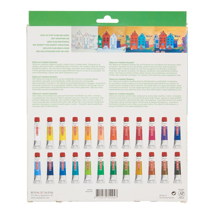 Talens Art Creation Gouache set | 24 x 12 ml