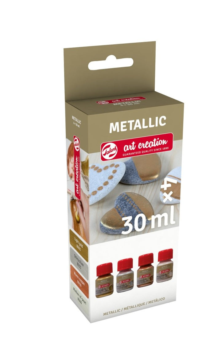 Talens Art Creation Metallic set Basic | 4 x 30 ml