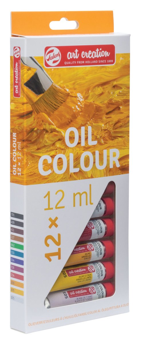 Talens Art Creation Oil colour set | 12 x 12 ml