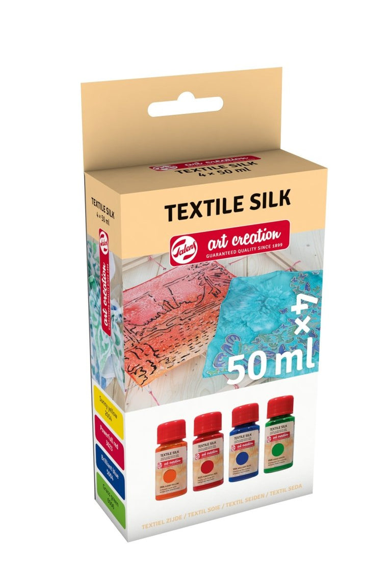 Talens Art Creation Textile Silk set Basic | 4 x 50 ml