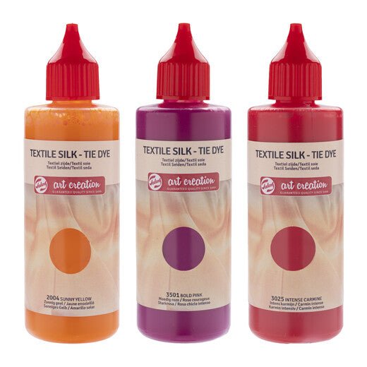 Talens Art Creation Tie - dye set Pink | 3 x 85 ml + gloves