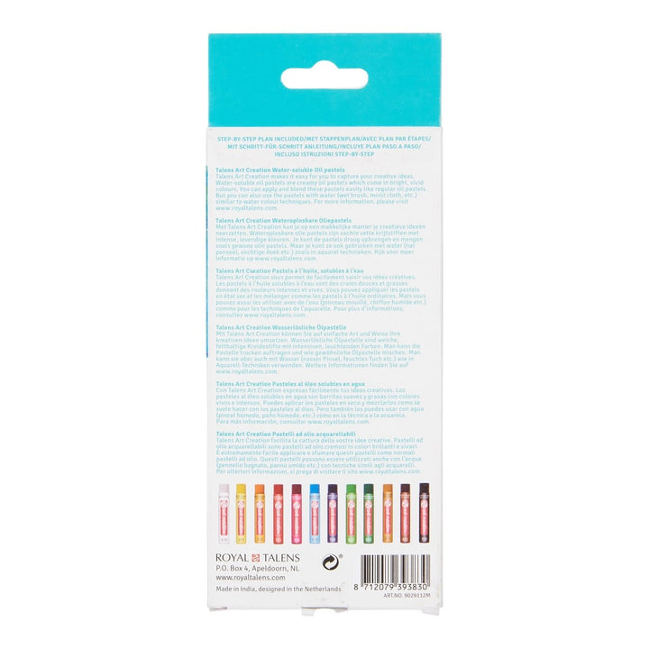 Talens Art Creation Water - soluble oil pastel set | 12 colours