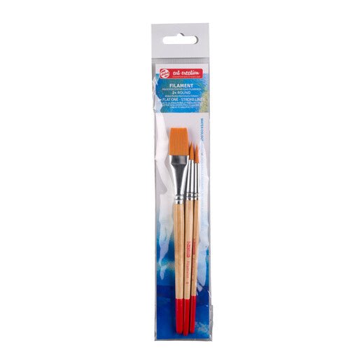 Talens Art Creation Watercolour brush set polyester | 3 brushes